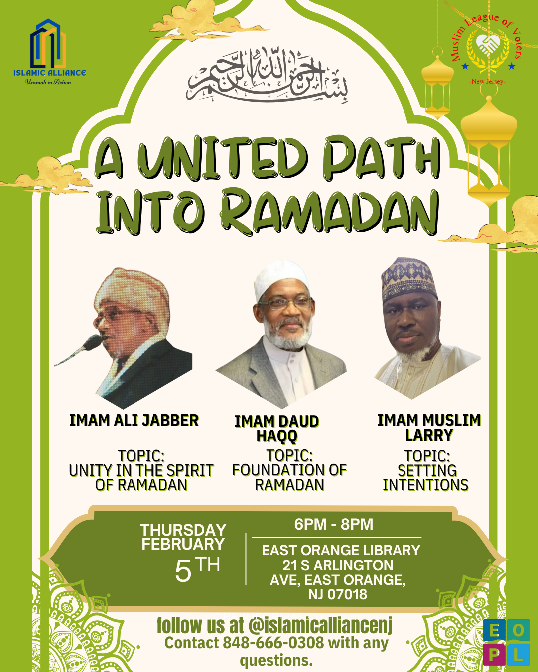 A United Path Into Ramadan