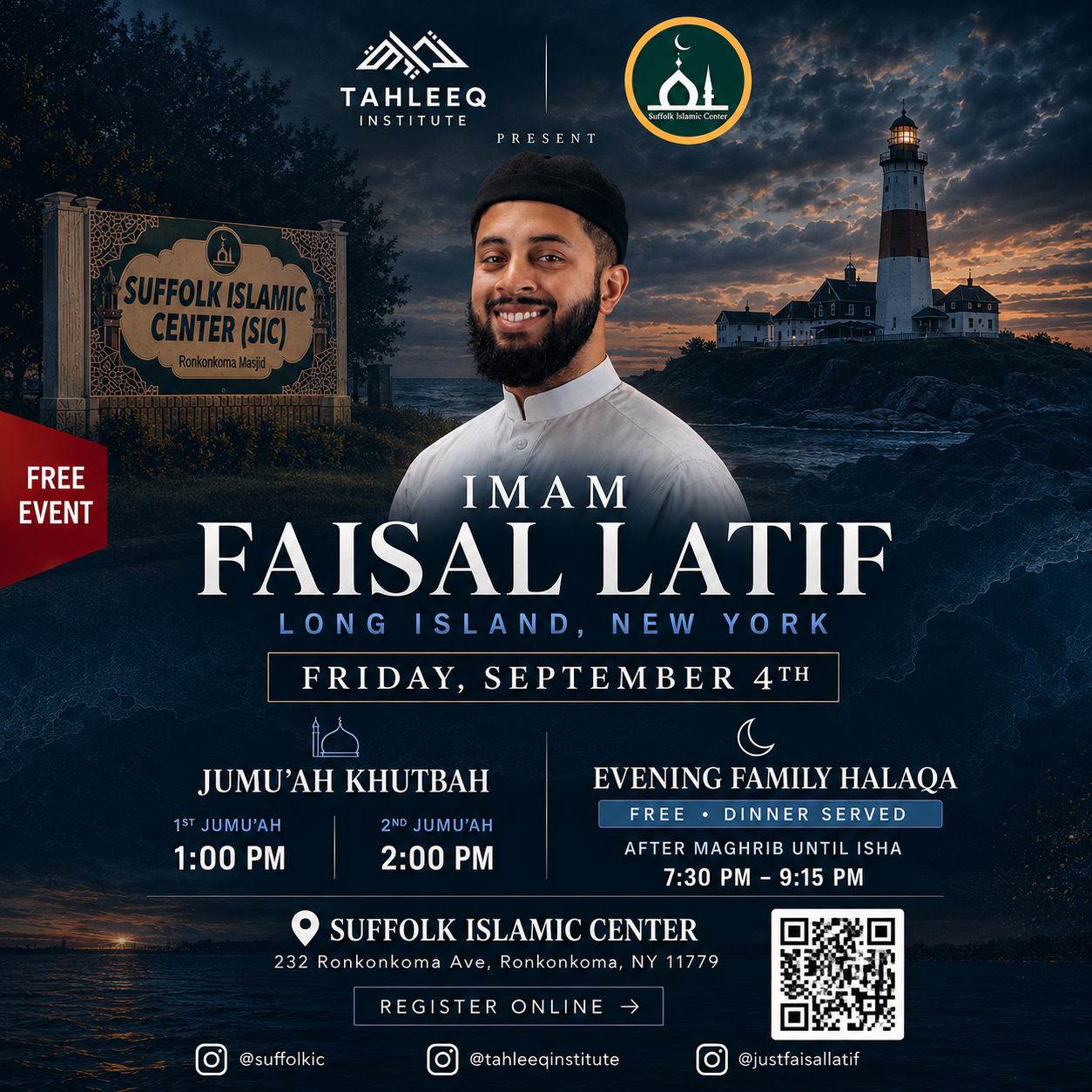 Imam Faisal Latif - Long Island, New York
