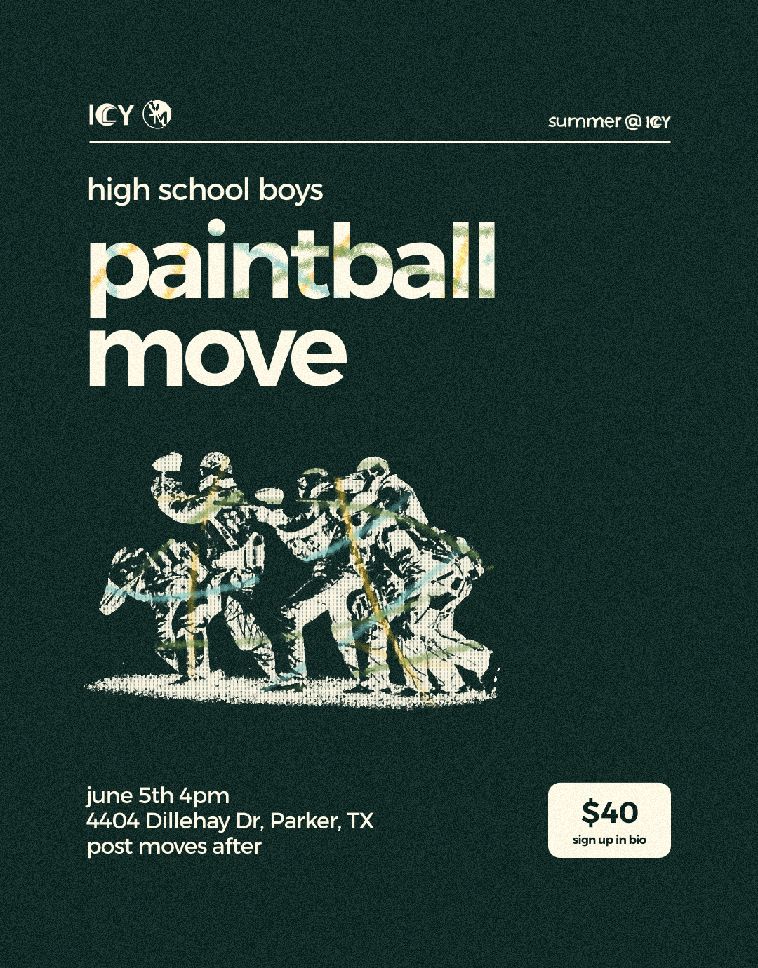 ICY X YM Paintball Move