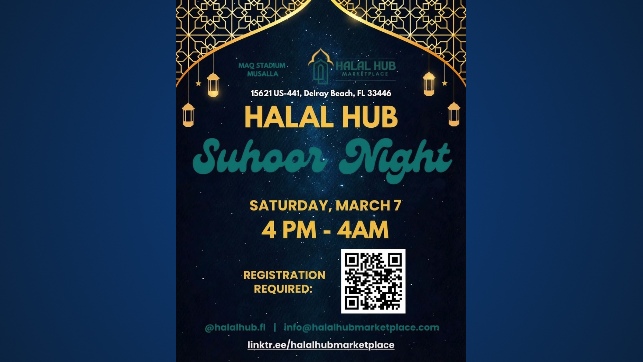 Halal Hub Suhoor Night 