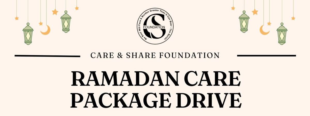 2026 Ramadan Care Package Drive