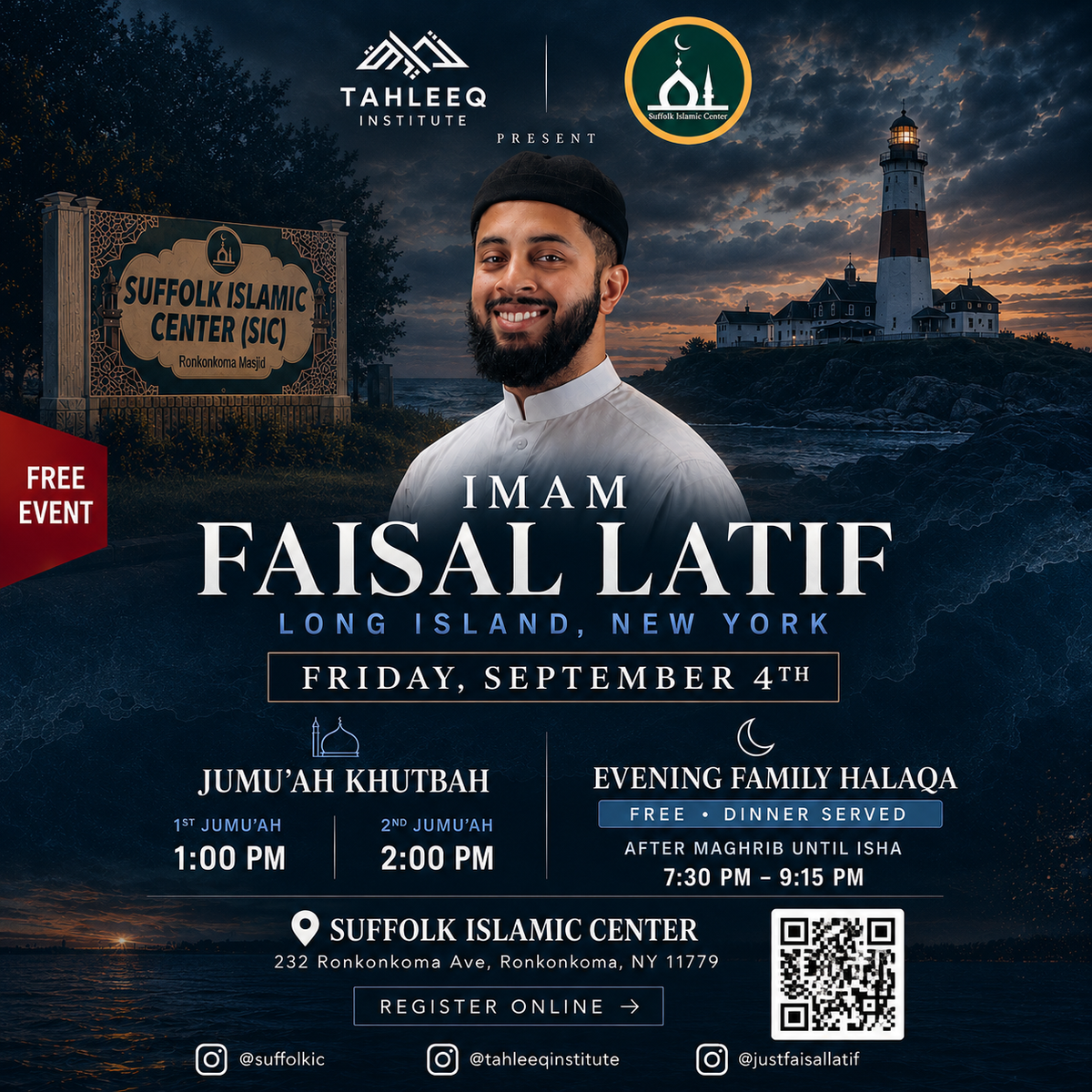 Imam Faisal Latif - Long Island, New York